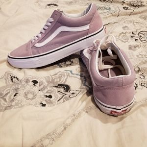 Vans Old Skool in Lilac **like new** size 10